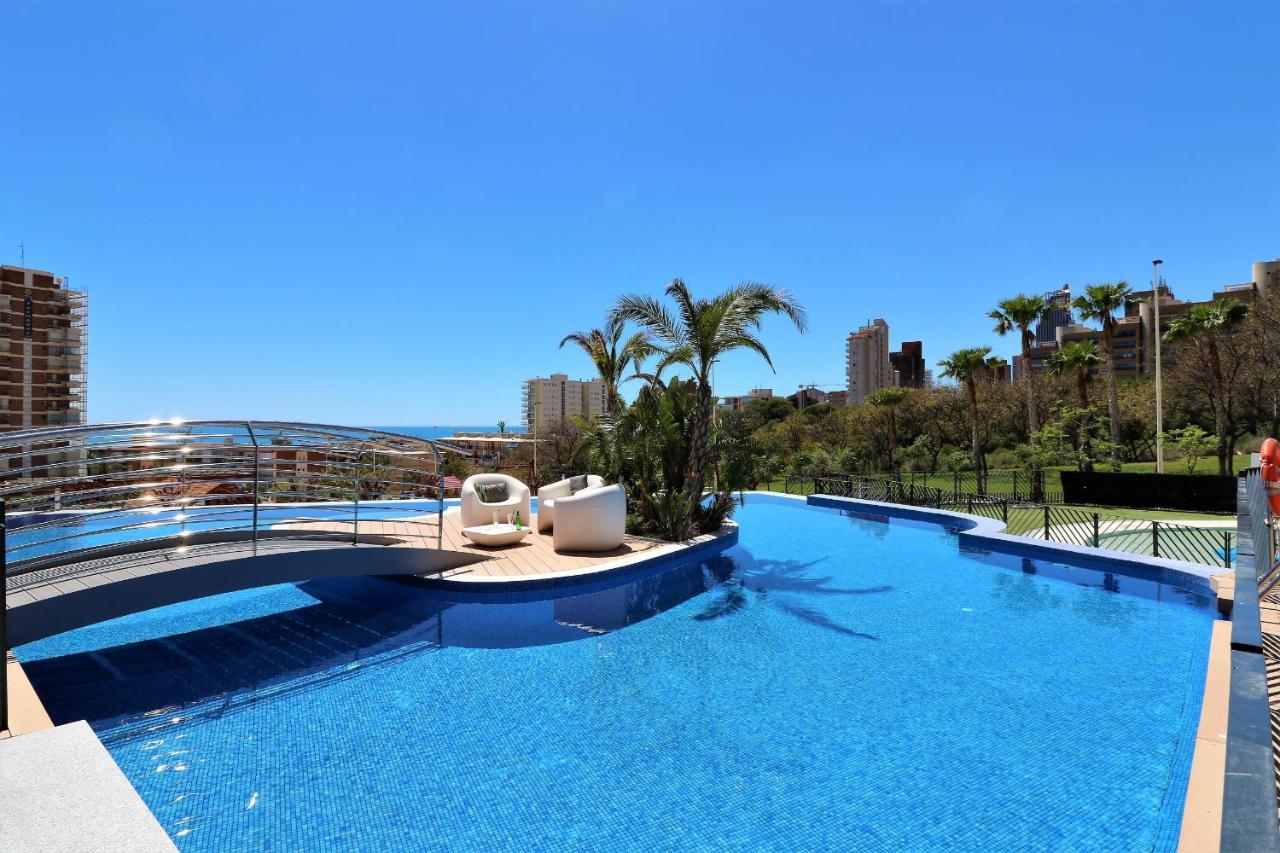 Sunset Drive Resort Apartment 5-10 Poniente Beach Benidorm Ngoại thất bức ảnh